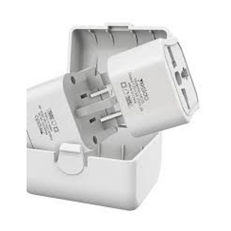 Adapteur Secteur Universel Yesido Kit Blanc