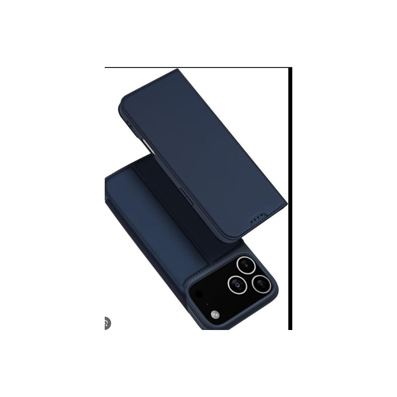 Coque Skin Duo Ducis Book Iphone 17 Pro Bleu