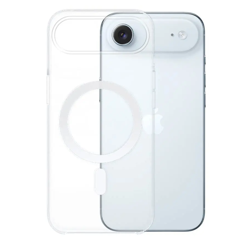 Coque Silicone Magsafe 17 Air Transparent