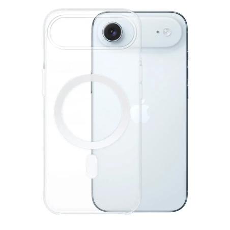 Coque Silicone Magsafe 17 Air Transparent