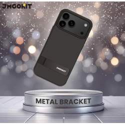 Coque Métal Bracket JMGOKIT IPhone 17 Pro Max Noir