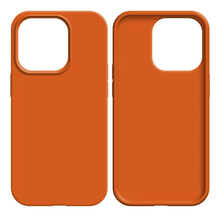 Coque Silicone Apple IPhone 16 Pro Orange