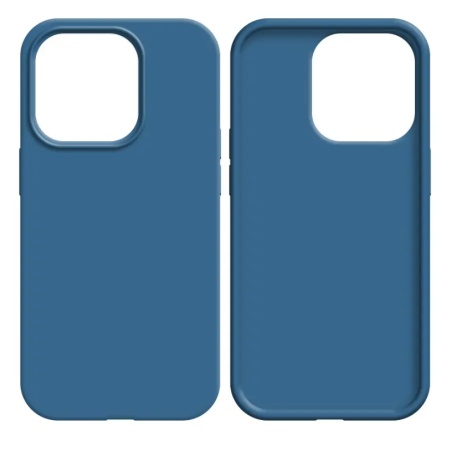 Coque Silicone Apple IPhone 16 Pro Bleu
