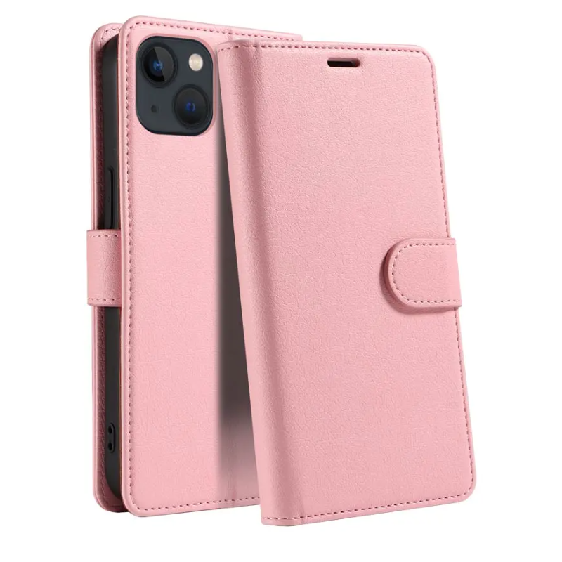 Coque Protect Book IPhone 13 Mini Rose