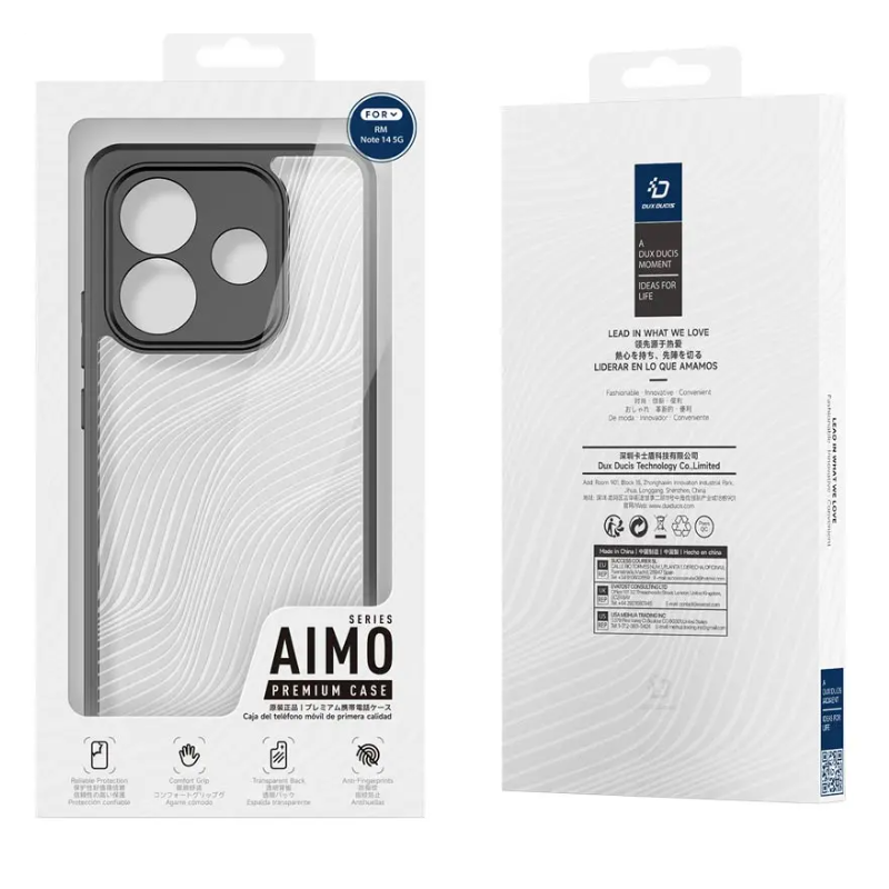 Coque de Protection Aimo Dux Ducis Xiaomi Note14 5G Noir