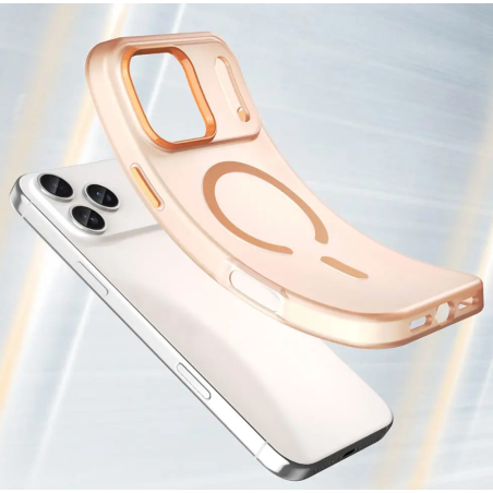 Coque Protect MagSafe Apple Iphone 17 Pro Max Orange