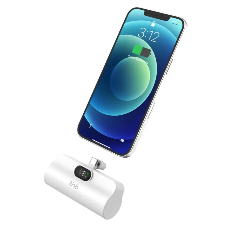 PowerBank USB-C Tnb PBUNANO 5000amh Blanc