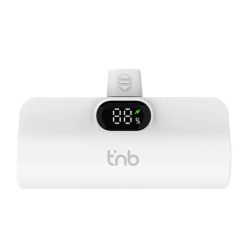 PowerBank USB-C Tnb PBUNANO 5000amh Blanc