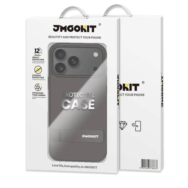 Coque Métal Bracket JMGOKIT IPhone 16 Pro Max Noir