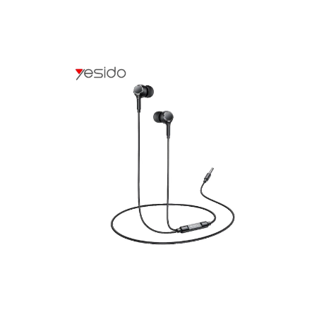 Écouteurs Filaires Jack 3.5mm Yesido YH53 Blanc