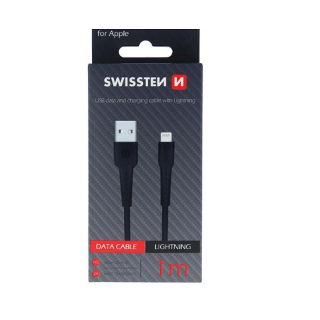 Cable Swissten Data Cable Usb-C  Noir