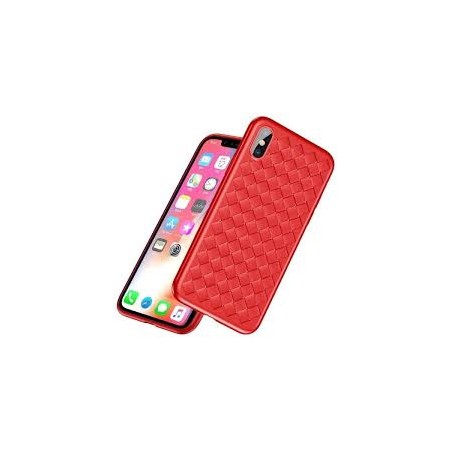 Coque Baseus BV Weaving iPhone X/XS Rouge