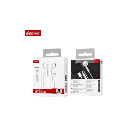 Écouteurs Filaires USB-C D-Power