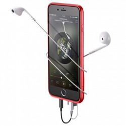 Coque Baseus Audio iPhone X/XS Rouge