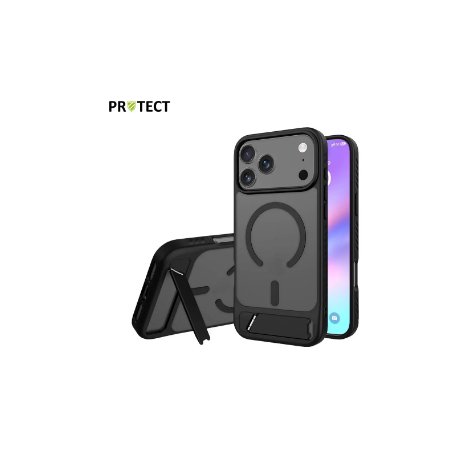 Coque de Protection MagSafe avec Support IF014 PROTECT pour Apple iPhone 17 Pro Max Noir