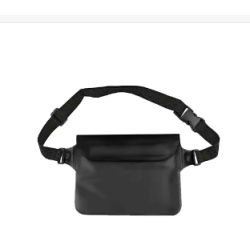 Pochette Ceinture Étanche Noir