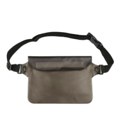 Pochette Ceinture Étanche Gris