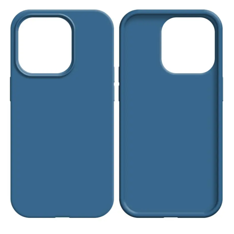 Coque Silicone Apple IPhone 15 Pro Bleu
