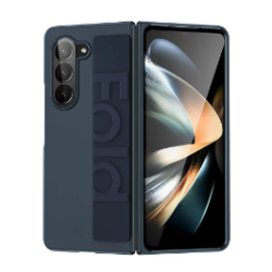 Coque de Protection avec Dragonne Samsung Galaxy Z Fold 5 5G Noir