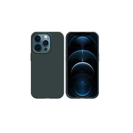 Coque Silicone Compatible pour Apple iPhone 7/8/ SE Pro Noir