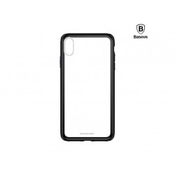 Coque Baseus See-Through Glass iPhone X/XS Noire