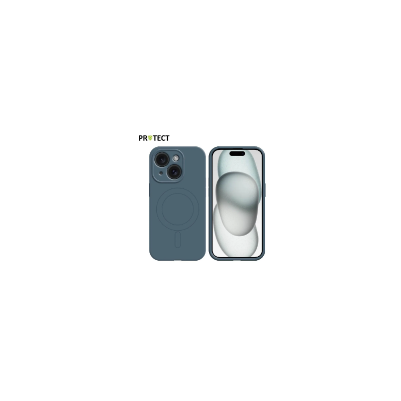 Coque Protect MagSafe Apple Iphone 16 E Bleu