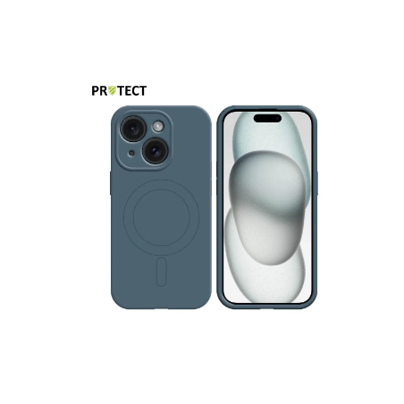Coque Protect MagSafe Apple Iphone 16 E Bleu