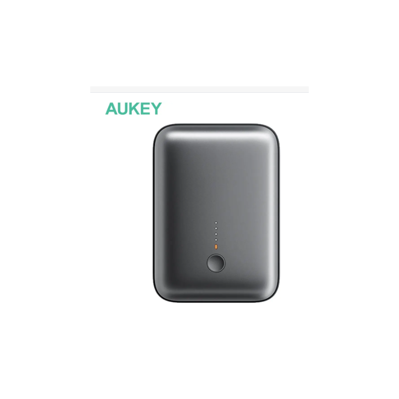 Batterie Externe Power Bank AUKEY avec Câble USB vers USB-C 30cm PB-Y55 10000mAh 22.5W Gris