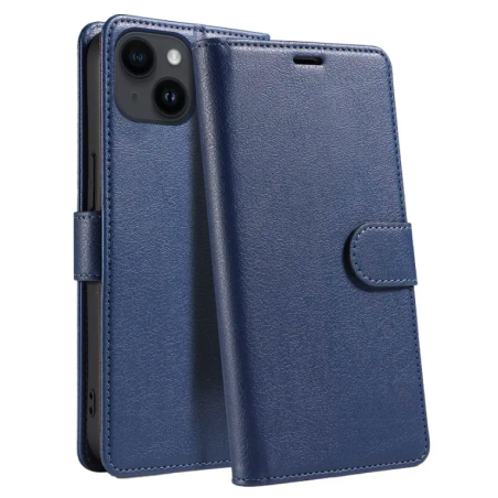 Coque Protect Book IPhone SE Bleu