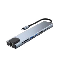 Hub USB-C (8-en-1) vers...