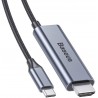 Câble Baseus Video Type-C Male To HDMI Male Adapter Black