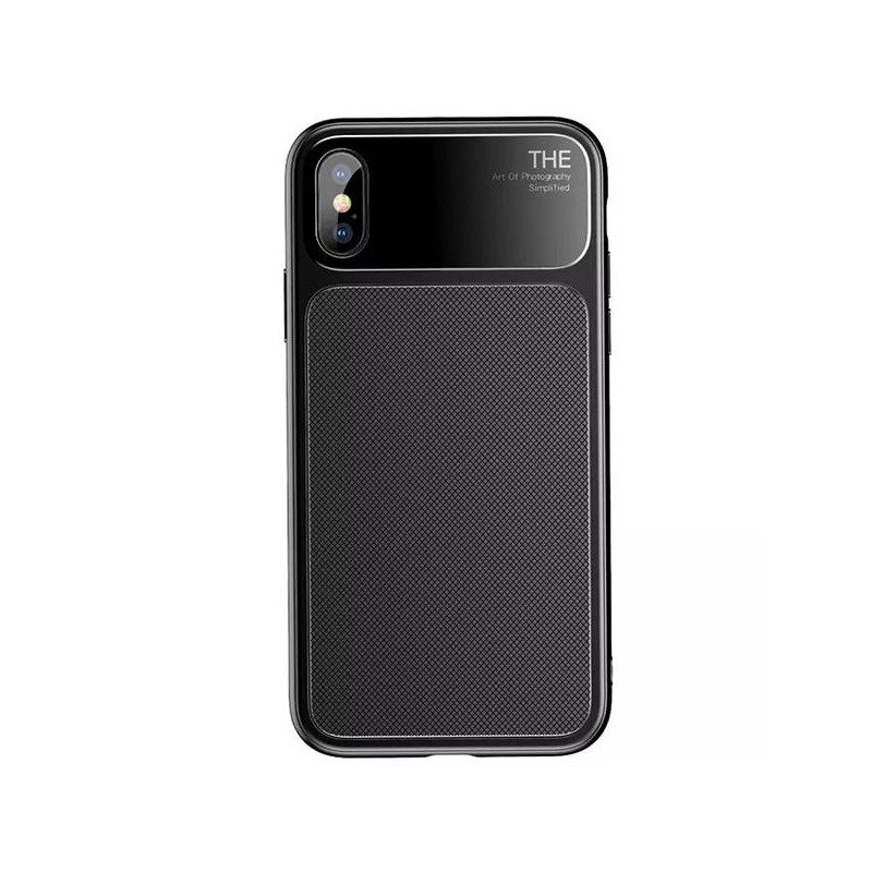 Coque Baseus Knight iPhone X Noire