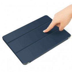 Coque Baseus Simplisim Y-Type iPad Pro 11'' Cuir Bleue