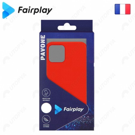 Coque Fairplay Pavone iPhone 12/12 Pro (Rouge)
