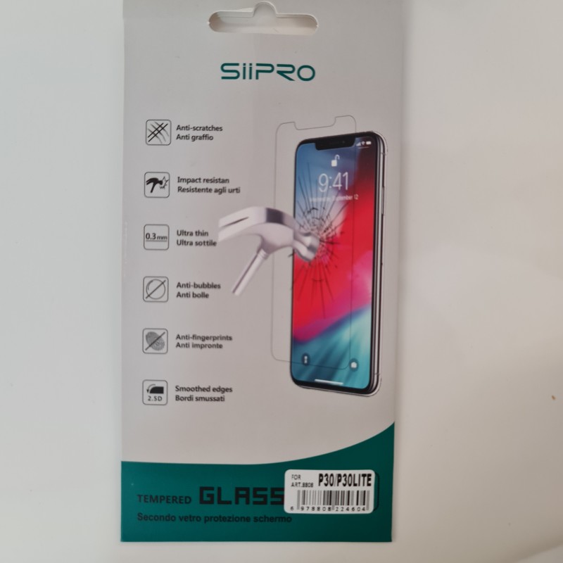 Verre Trempé Siipro Huawei P30 / P30 Lite