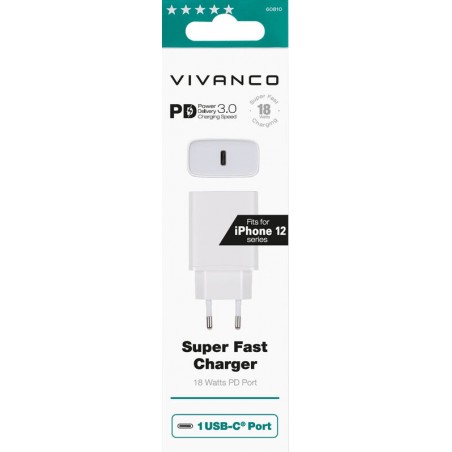 Chargeur Vivanico USB-C