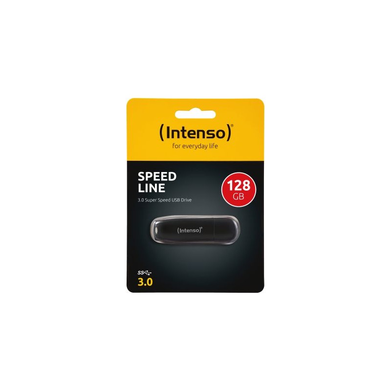 Clef USB Intenso Speed Line 128GB Noir