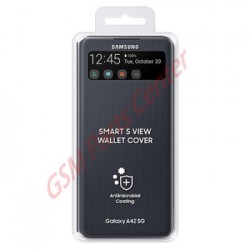 Coque Smart Clear View Cover Samsung A42 5G