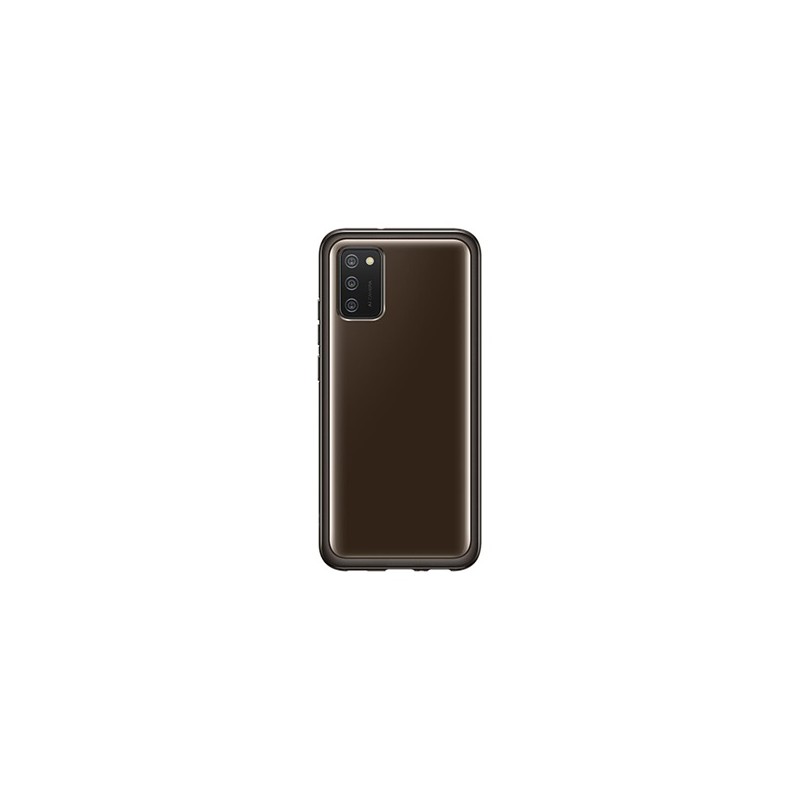 Coque Samsung A02s Soft Clear Cover Noir