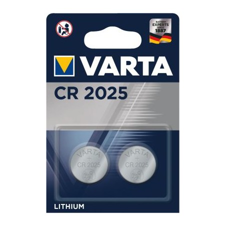 Pile Varta CR2025 Pack De 2