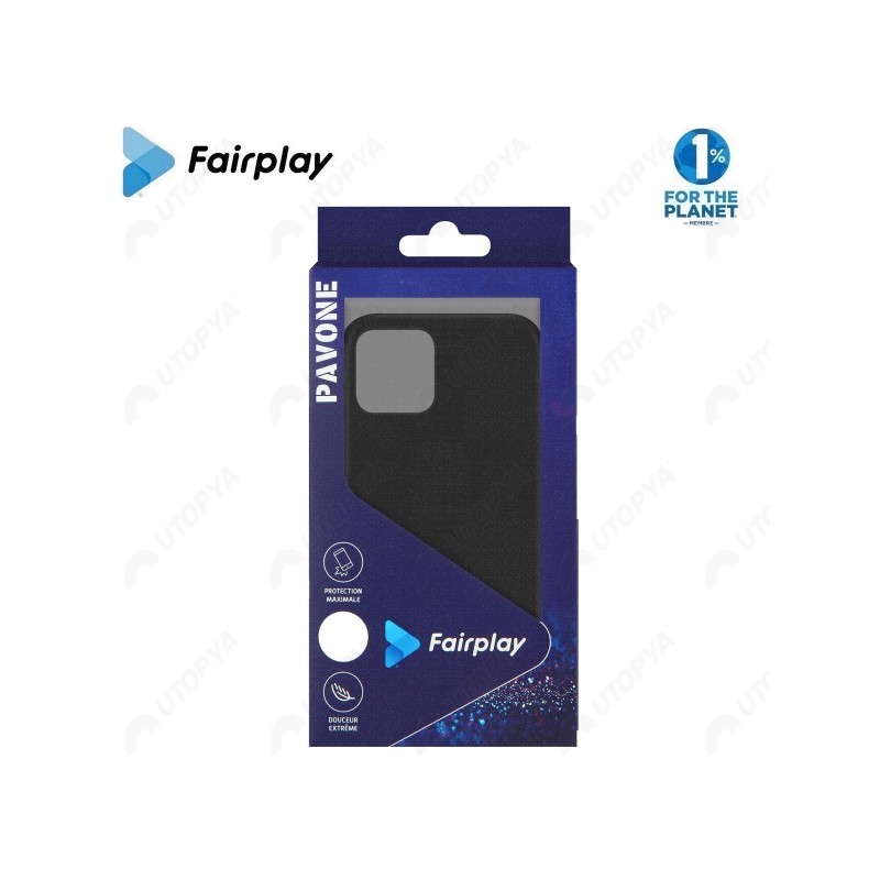 Coque Fairplay Pavone Samsung Galaxy A42 5G Noir