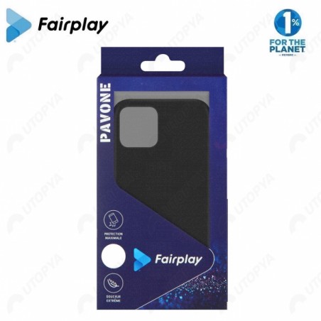 Coque Fairplay Pavone Samsung Galaxy A42 5G Noir