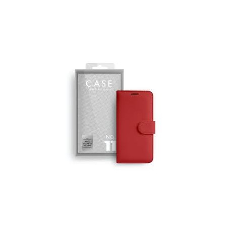 Coque Case FortyFour Book IPhone 13 Pro Max Rouge