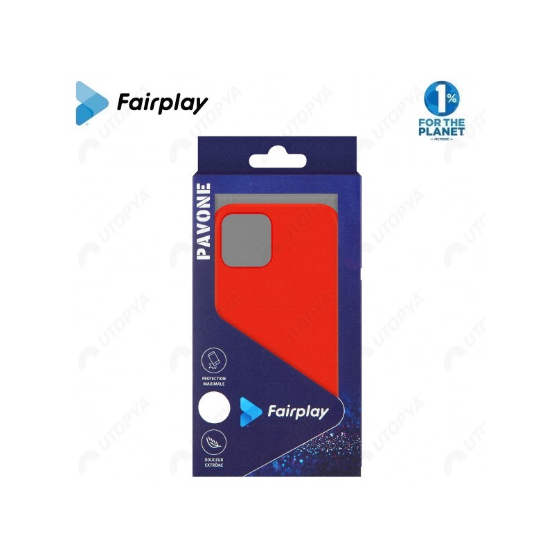 Coque Fairplay Pavone Samsung Galaxy A42 5G Rouge