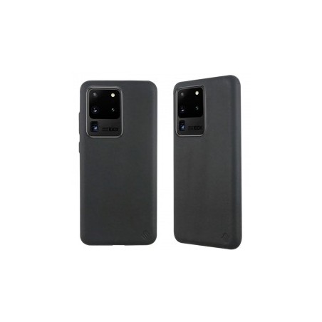 Coque Unique Cuir 100% Bio Samsung S20 Ultra Noir