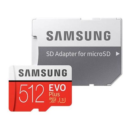 Carte Micro SDXC Samsung Evo+ 512 Go Classe 10