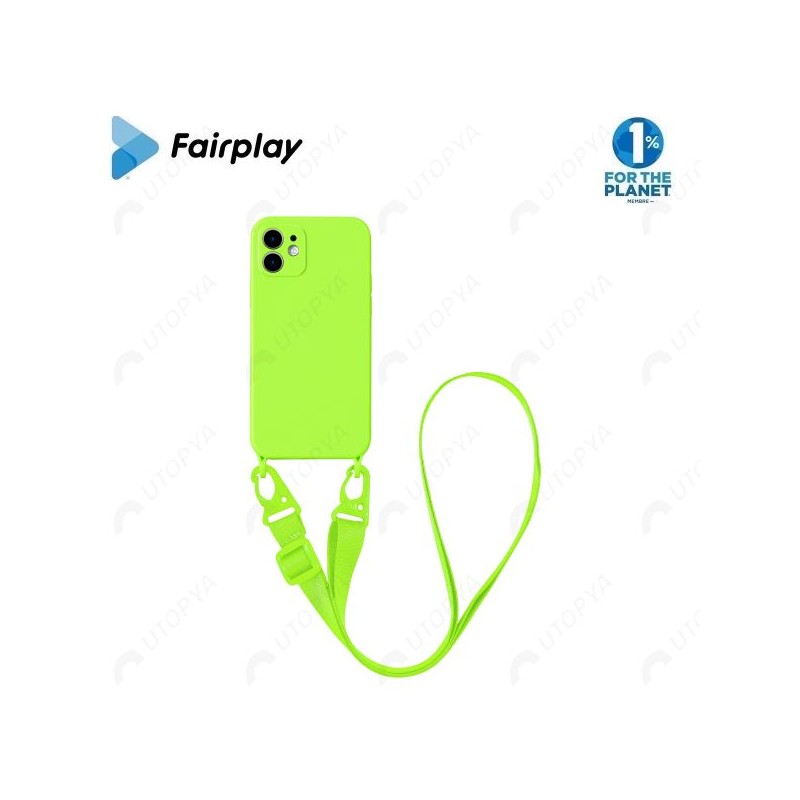 Coque FairPlay Beemin iPhone 14 Pro Vert Lime