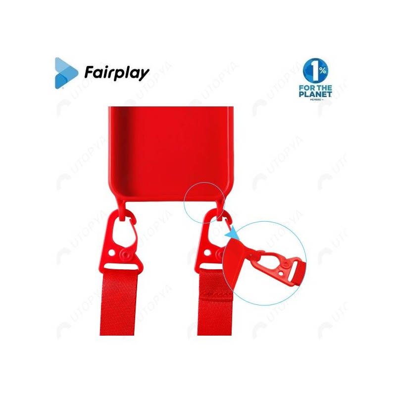 Coque Fairplay Beemin iPhone 14 MAX Rouge