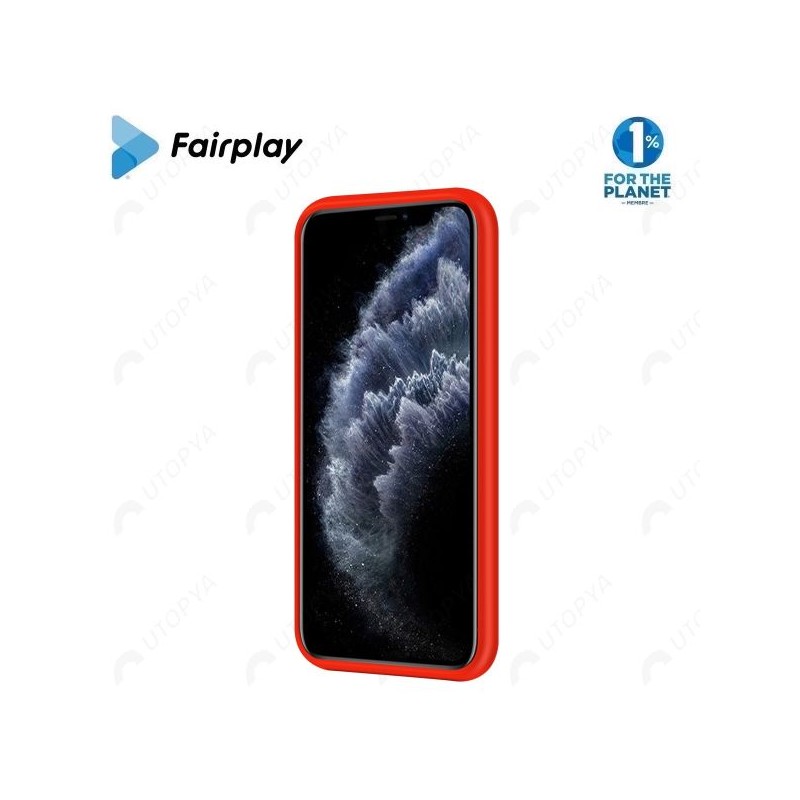 Coque Fairplay Pavone iPhone 13 Rouge