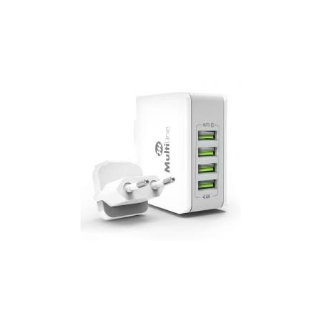 Chargeur Multiline Powerstation 4USB Fast Charge